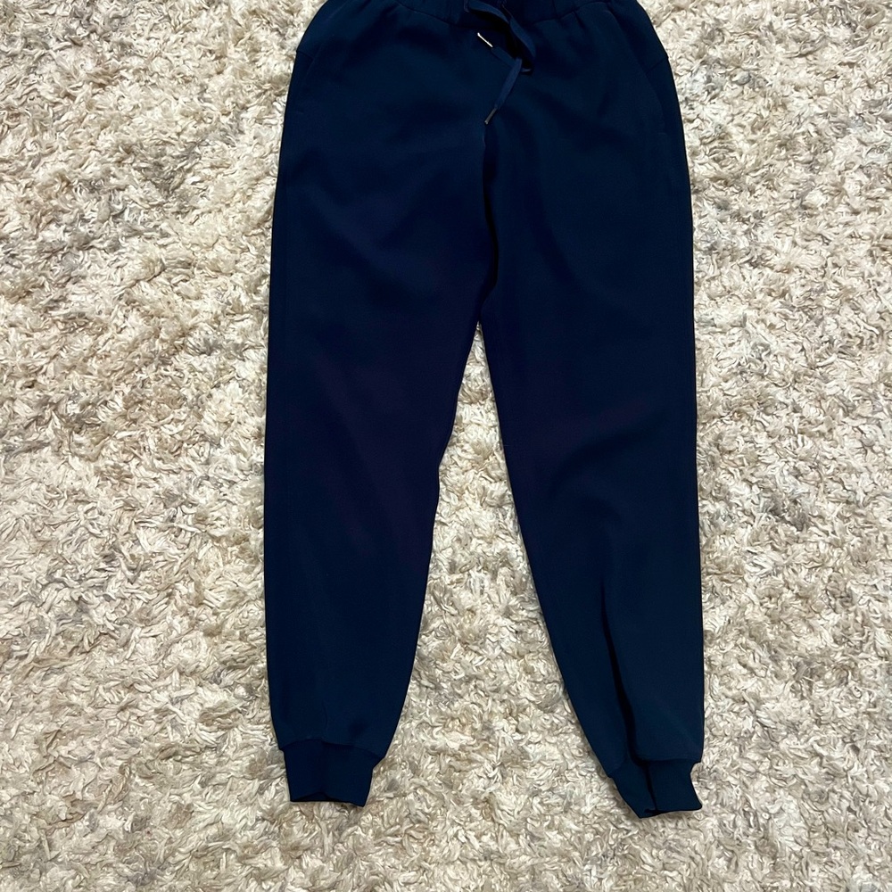Navy womens Lululemon joggers